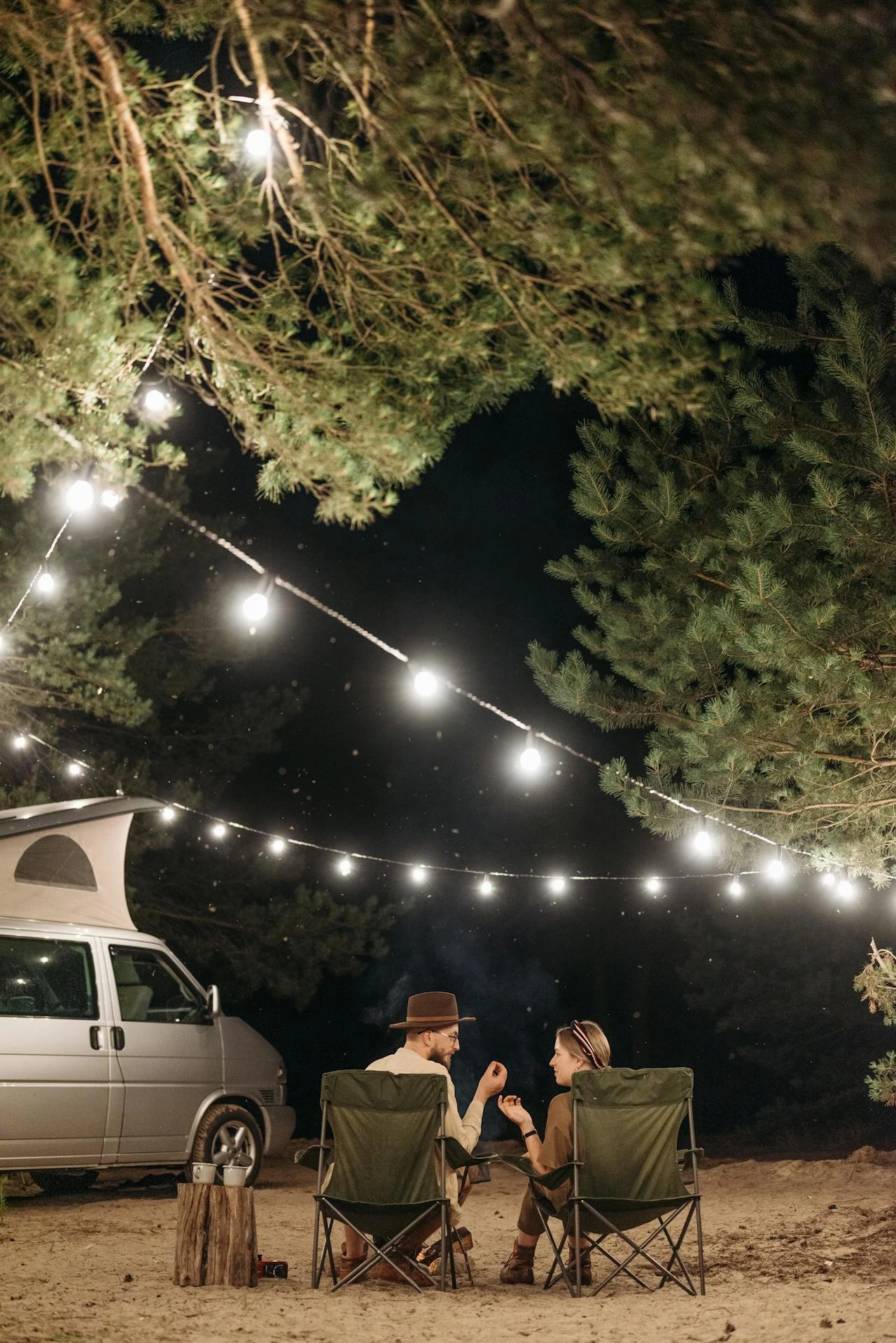 Camping string lights