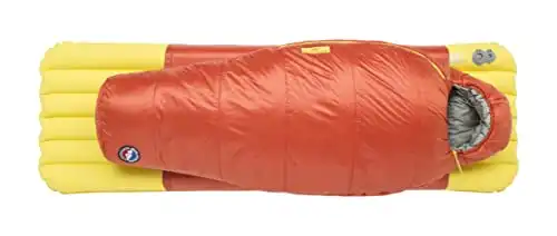 Big Agnes 20-Degree Youth Sleeping Bag, Little Red (Kids)