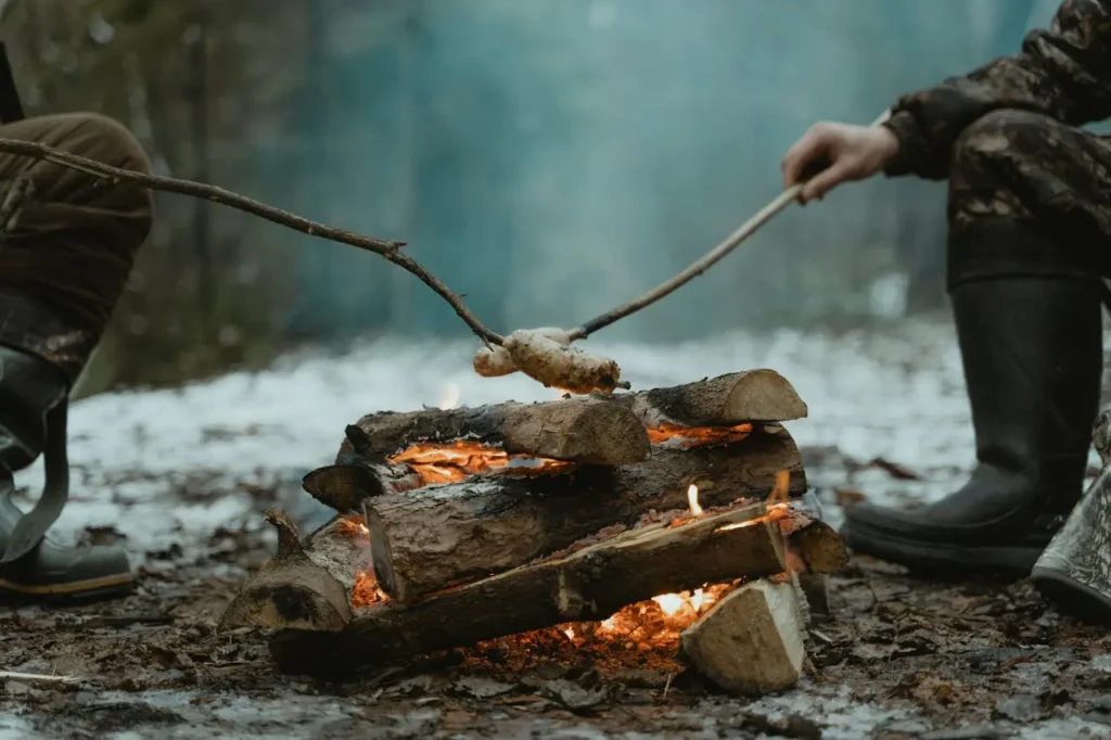 winter camping