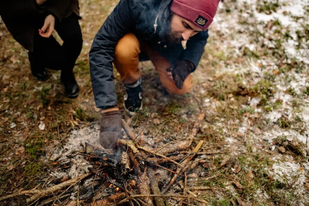 Dry and Seasoned Local Wood for camping