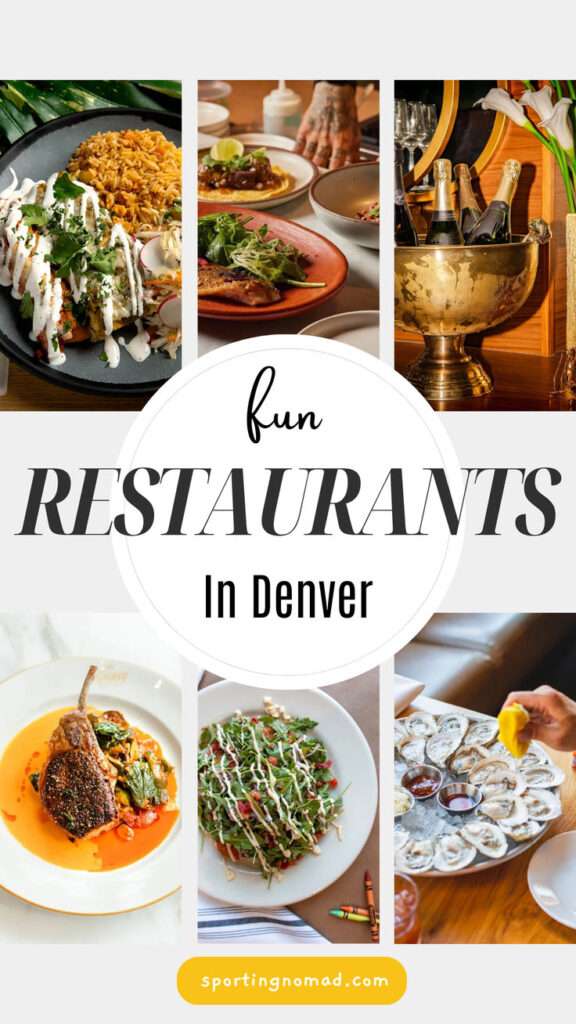 fun restaurants in denver Pinterest pin