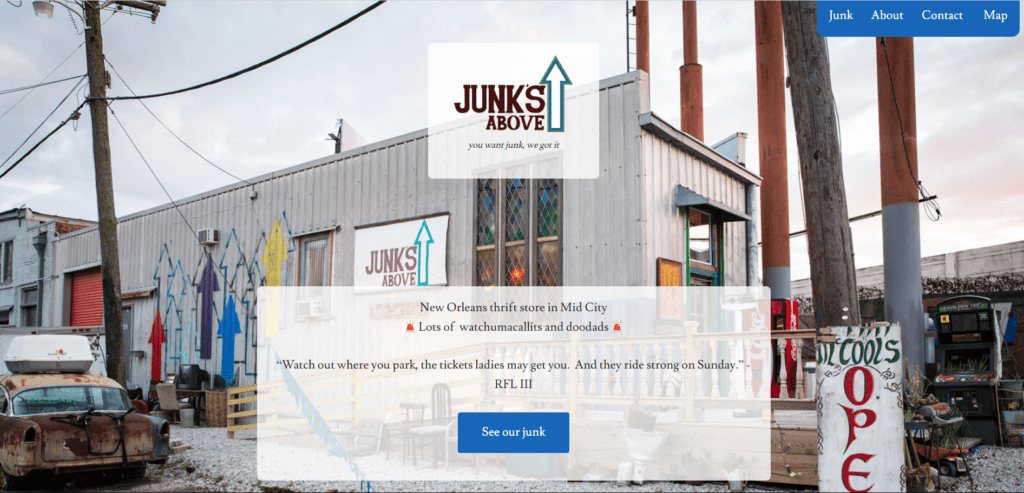 Junk's Above