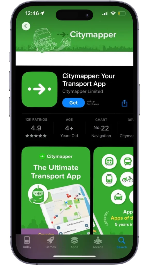 Citymapper app