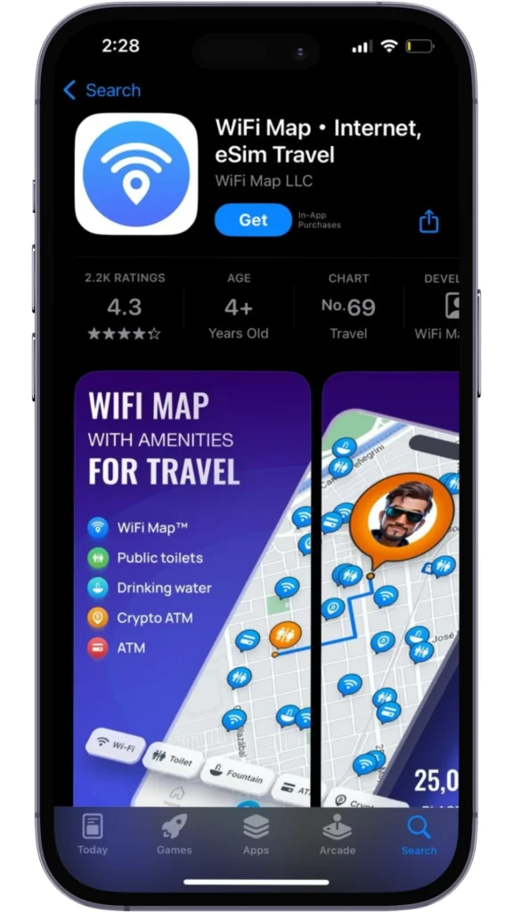 WiFi Map App