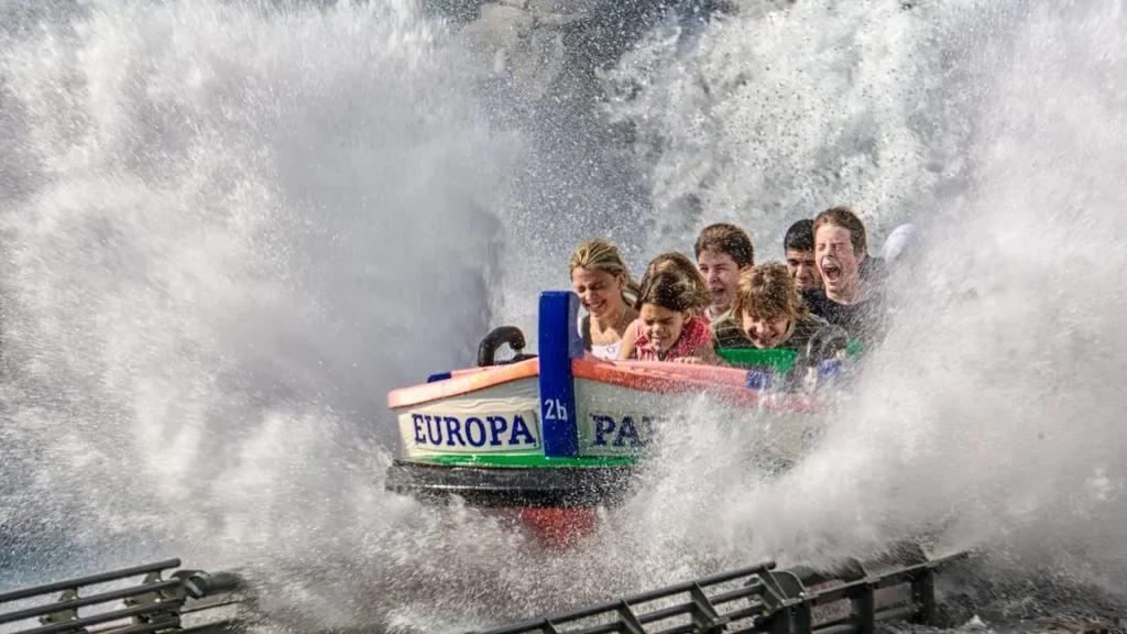 Kids Riding Boat in Germany